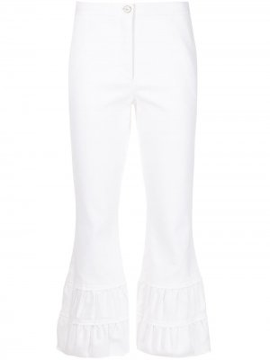 Расклешенные джинсы Preston Cinq A Sept. Цвет: белый