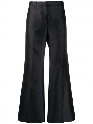 Расклешенные брюки строгого кроя Givenchy. Цвет: синий
