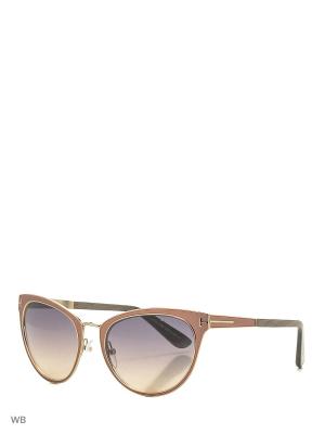 Солнцезащитные очки FT 0373 74B Tom Ford. Цвет: розовый, золотистый