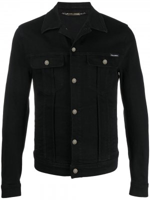 Джинсовая куртка Dolce & Gabbana. Цвет: черный