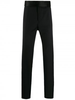 Строгие брюки с широким поясом Dolce & Gabbana. Цвет: черный