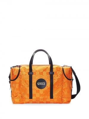 Дорожная сумка  Off Grid Gucci. Цвет: оранжевый
