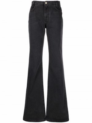 Расклешенные джинсы Raf Simons. Цвет: черный