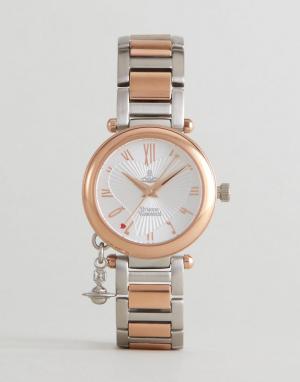 Часы-браслет  VV006RSSL Vivienne Westwood. Цвет: серебряный