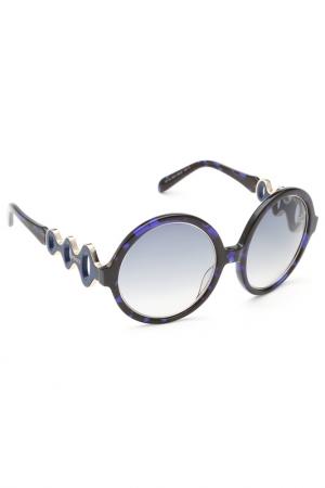 Солнцезащитные очки Emilio Pucci. Цвет: 55w