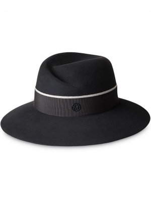 Шляпа-федора Virginie Maison Michel. Цвет: черный