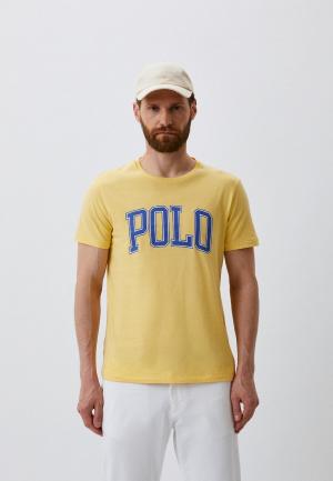 Футболка Polo Ralph Lauren. Цвет: желтый