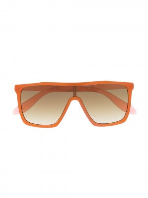 Солнцезащитные очки-авиаторы Molo. Цвет: оранжевый