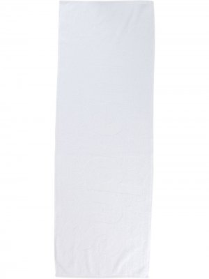 Полотенце с логотипом Supreme. Цвет: белый