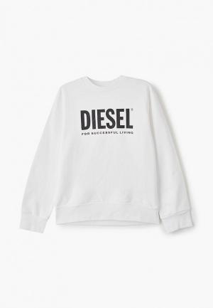 Свитшот Diesel. Цвет: белый