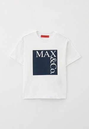 Футболка Max&Co. Цвет: белый