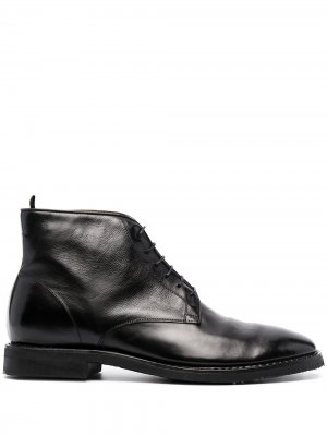 Ботинки на шнуровке Alberto Fasciani. Цвет: черный