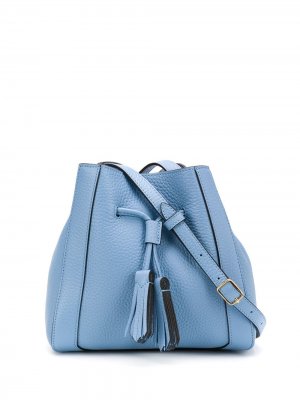 Маленькая сумка-ведро Millie Mulberry. Цвет: синий