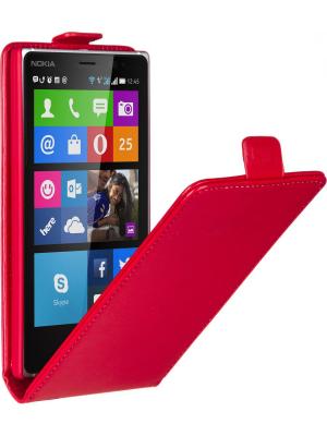 Чехол-флип skinBOX для Nokia Lumia 830. Цвет: красный