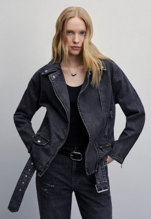 Куртка джинсовая Zarina. Цвет: серый
