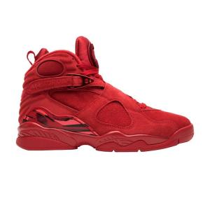 Air  8 Retro Valentines Day Women Sneakers Red Gym-Red Ember-Glow-Team-Red AQ2449-614 Jordan