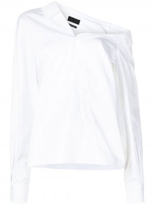 Рубашка Maria с открытыми плечами RtA. Цвет: белый