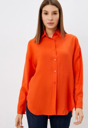 Рубашка Lakressi. Цвет: оранжевый