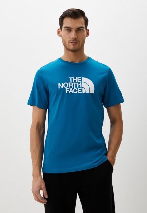 Футболка The North Face. Цвет: голубой