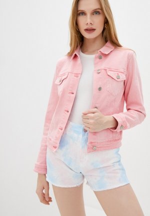 Куртка Only. Цвет: розовый