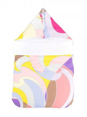 Конверт с абстрактным принтом Emilio Pucci Junior. Цвет: розовый