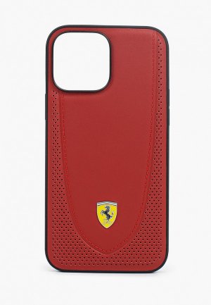 Чехол для iPhone Ferrari. Цвет: бордовый