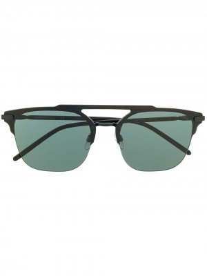 Солнцезащитные очки EA2090 301471 Emporio Armani. Цвет: зеленый