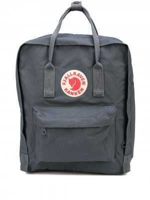 Рюкзак Kanken с нашивкой-логотипом Fjällräven. Цвет: серый