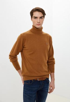 Водолазка Gant. Цвет: коричневый