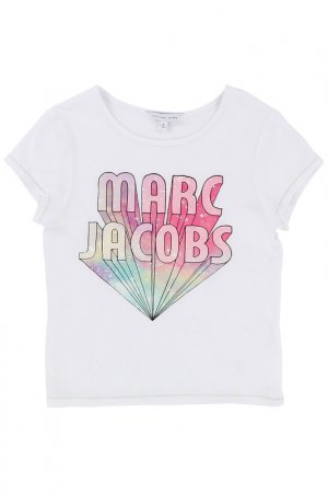 Футболка Little Marc Jacobs. Цвет: белый