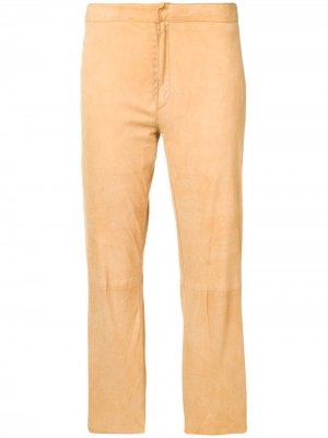 Укороченные брюки 2000-х годов Dolce & Gabbana Pre-Owned. Цвет: нейтральные цвета