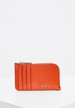 Кошелек DKNY. Цвет: оранжевый