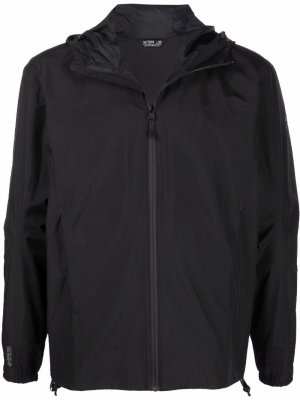 Arcteryx куртка на молнии с капюшоном Arc'teryx. Цвет: черный