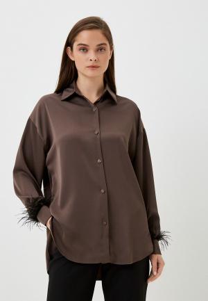 Блуза Fragarika. Цвет: коричневый