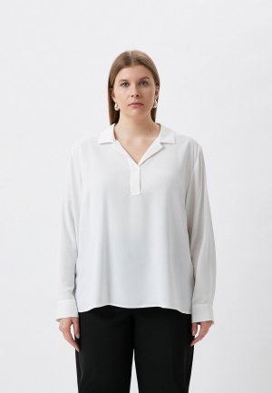 Блуза Calvin Klein. Цвет: белый