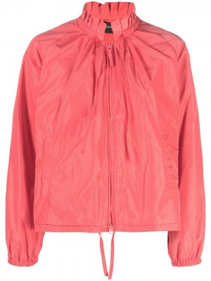 Куртка с длинными рукавами и оборками Aspesi. Цвет: розовый