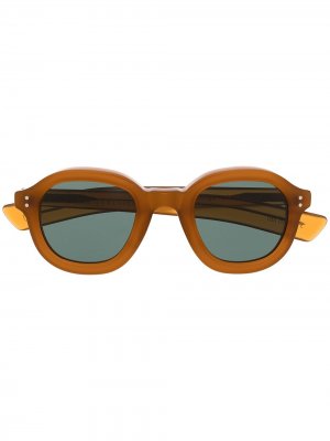Солнцезащитные очки Largo Lesca. Цвет: коричневый