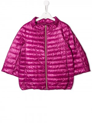 Куртка-пуховик Herno Kids. Цвет: розовый