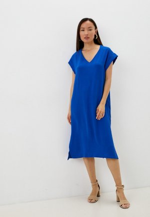Платье пляжное Nale. Цвет: синий