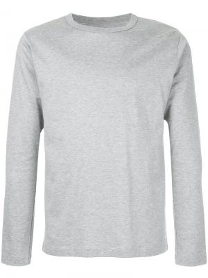 Long sleeve T-shirt Estnation. Цвет: серый