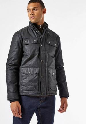 Куртка утепленная Burton Menswear London. Цвет: черный