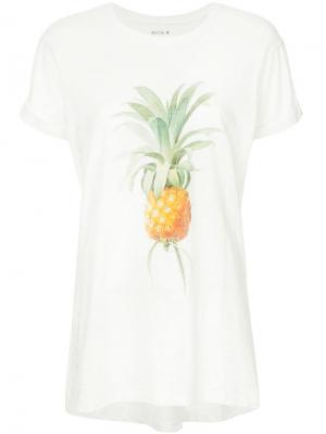 Pineapple T-shirt Kitx. Цвет: белый