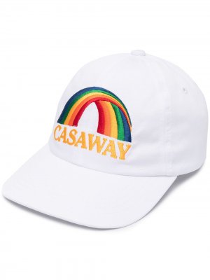 Бейсболка с вышивкой Casaway Casablanca. Цвет: белый