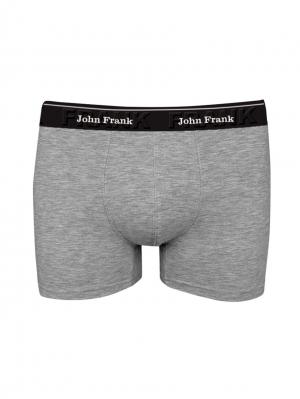 Боксеры мужские JOHN FRANK. Цвет: серый
