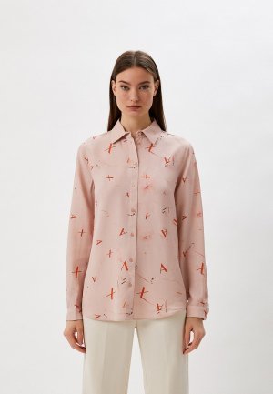 Блуза Armani Exchange. Цвет: розовый