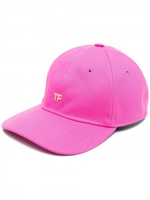Бейсболка с логотипом TOM FORD. Цвет: розовый
