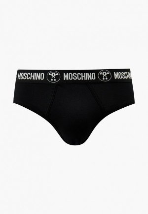 Трусы Moschino Underwear. Цвет: черный