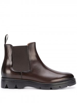Ботинки челси Santoni. Цвет: коричневый