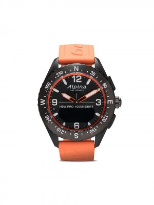 Наручные часы AlpinerX Smartwatch 45 мм Alpina. Цвет: черный-orange