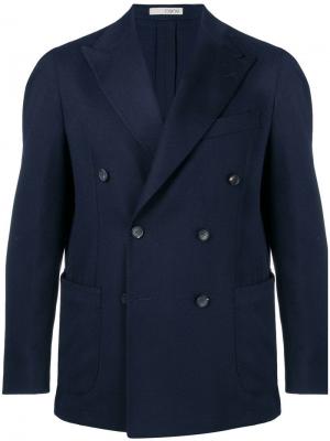 Double-breasted jacket 0909. Цвет: синий